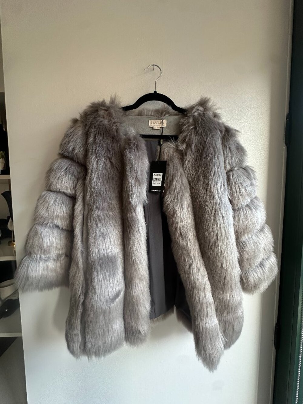 ASOS Fur Coat Size One Size NWT